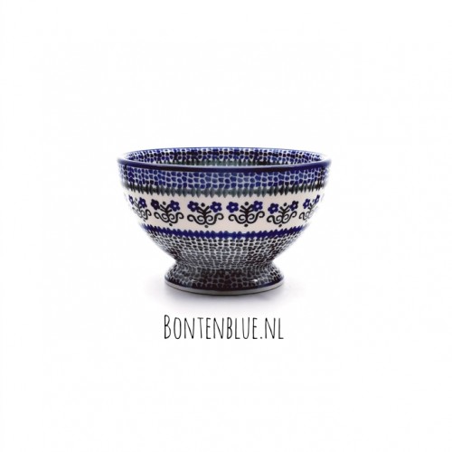 206 Bunzlau Bowl on foot S Ø 14,5 cm decor 436X