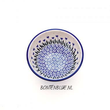 206 Bunzlau Kom op voet S Ø 14,5 cm decor 490AX