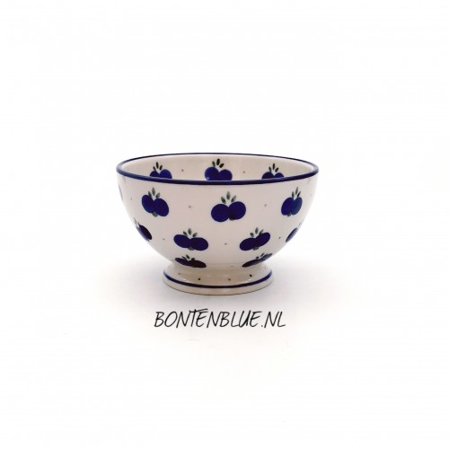 206 Bunzlau Kom op voet S Ø 14,5 cm decor 67AX