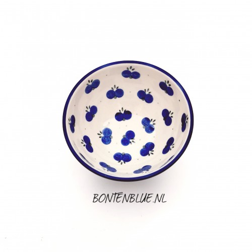 206 Bunzlau Kom op voet S Ø 14,5 cm decor 67AX 206 Bunzlau Kom op voet S Ø 14,5 cm decor 67AX