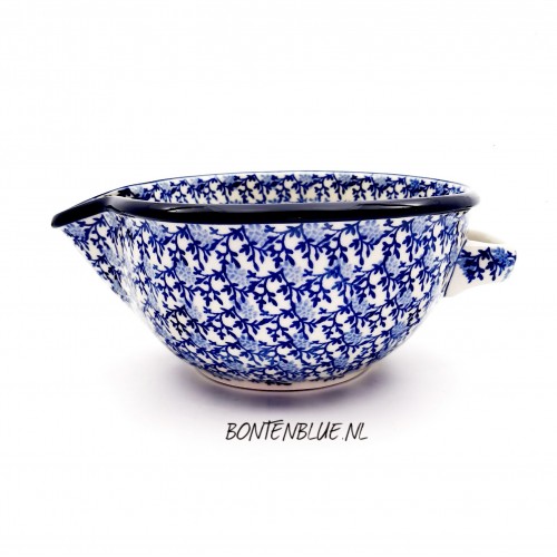 240 Bunzlau Schenk schaal L met handvat decor 3200X