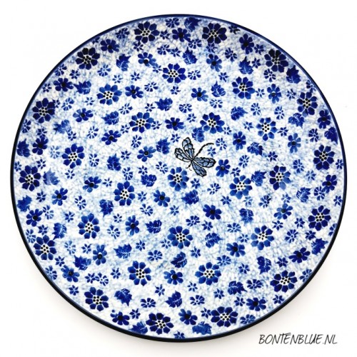 257 Bunzlau Dinerbord Ø 25,5 cm decor 1443X Dragonfly 257 Bunzlau Dinerbord Ø 25,5 cm decor 1443X Dragonfly
