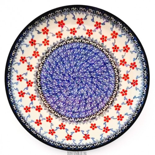 257 Bunzlau Dinerbord Ø 25,5 cm decor 2098X