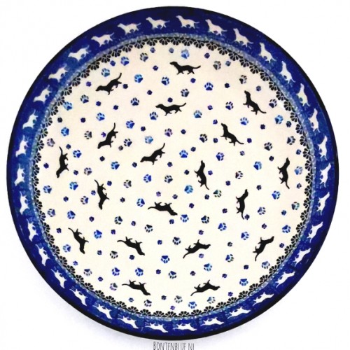 257 Bunzlau Dinerbord Ø 25,5 cm decor 2151X Teckel