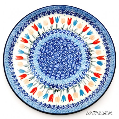 257 Bunzlau Dinerbord Ø 25,5 cm decor 2598X