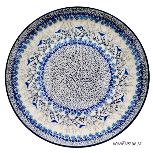257 Bunzlau Dinerbord Ø 25,5 cm decor 2829X