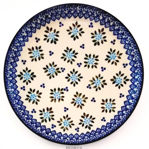 257 Bunzlau Dinerbord Ø 25,5 cm decor 801X Bunch of Flowers