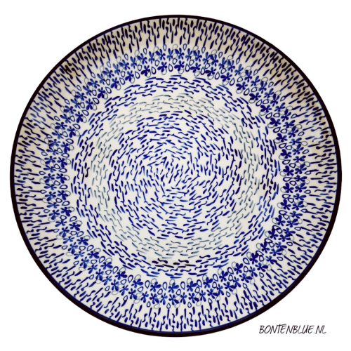 257 Bunzlau Dinerbord Ø 25,5 cm decor 2547X