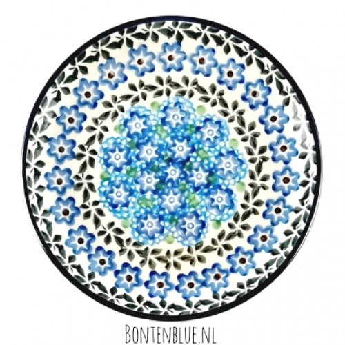 261 Bunzlau Pie dish Ø 16 cm decor 1204X Wetlands