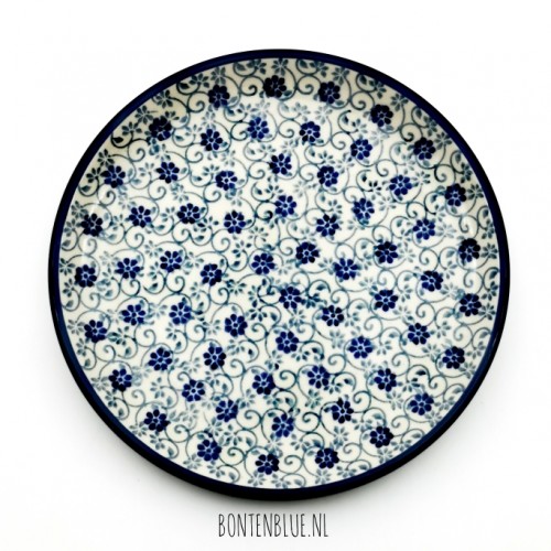 261 Bunzlau Pie dish Ø 16 cm decor 2068X Flower Fountain