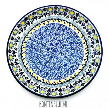 261 Bunzlau Gebaksbord Ø 16 cm decor 2178X 261 Bunzlau Gebaksbord Ø 16 cm decor 2178X