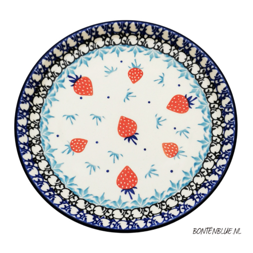 261 Bunzlau Pie dish Ø 16 cm decor 2718X