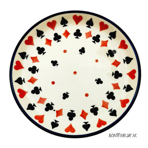 261 Bunzlau Pie dish Ø 16 cm decor 2756X