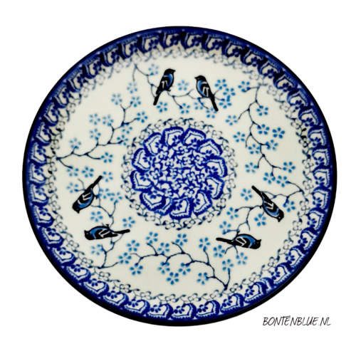 261 Bunzlau Pie dish Ø 16 cm decor 2805X