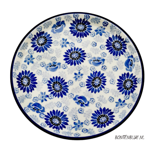 261 Bunzlau Pie dish Ø 16 cm decor 2811X