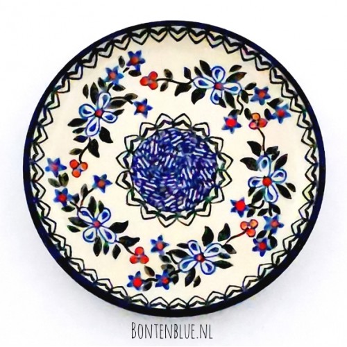 261 Bunzlau Pie dish Ø 16 cm decor 937X