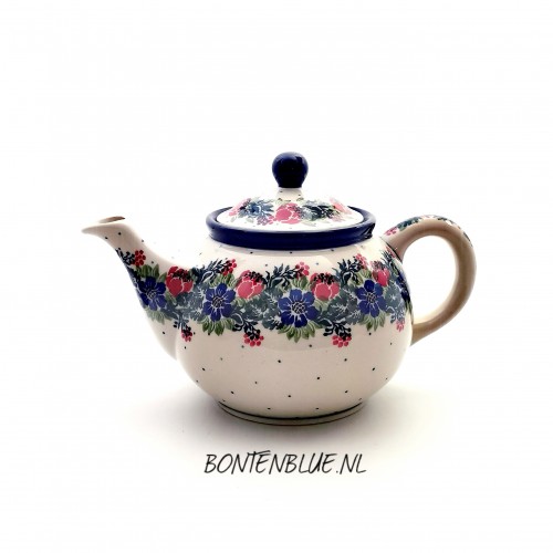264 Bunzlau Tea pot 0,9 L decor 1535X Ballerina