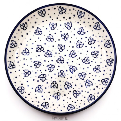 266 Bunzlau Lunch plate Ø 23,5 cm decor 1411X Kerst 266 Bunzlau Lunch plate Ø 23,5 cm decor 1411X Kerst