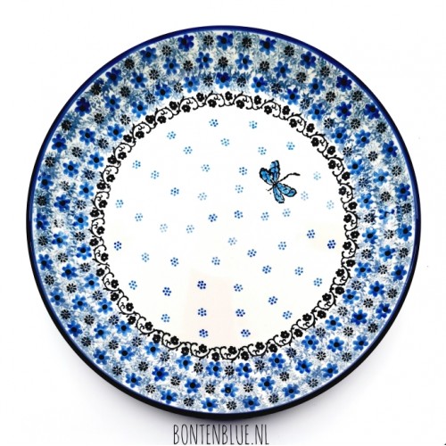 266 Bunzlau Lunchbord Ø 23,5 cm decor 2006X