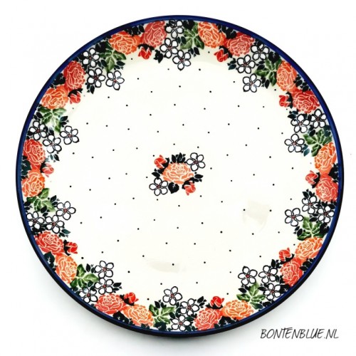 266 Bunzlau Lunch plate Ø 23,5 cm decor 2223X 266 Bunzlau Lunch plate Ø 23,5 cm decor 2223X