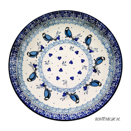 266 Bunzlau Lunch plate Ø 23,5 cm decor 2681X