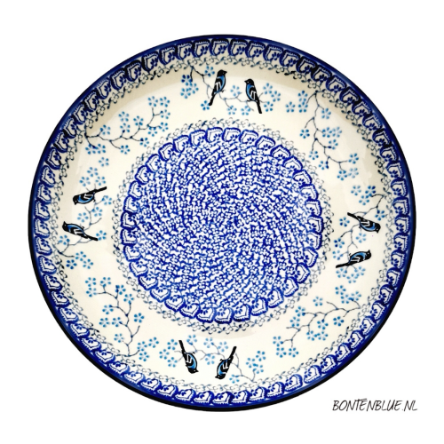 266 Bunzlau Lunch plate Ø 23,5 cm decor 2805X 266 Bunzlau Lunch plate Ø 23,5 cm decor 2805X