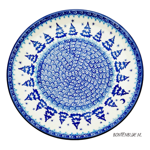 266 Bunzlau Lunch plate Ø 23,5 cm decor 2824X Kerst 266 Bunzlau Lunch plate Ø 23,5 cm decor 2824X Kerst