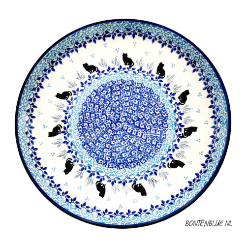 266 Bunzlau Lunch plate Ø 23,5 cm decor 2855X cat 266 Bunzlau Lunch plate Ø 23,5 cm decor 2855X cat
