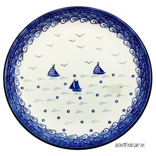 266 Bunzlau Lunch plate Ø 23,5 cm decor 2987X 266 Bunzlau Lunch plate Ø 23,5 cm decor 2987X