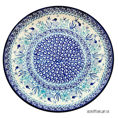266 Bunzlau Lunch plate Ø 23,5 cm decor 2990X 266 Bunzlau Lunch plate Ø 23,5 cm decor 2990X