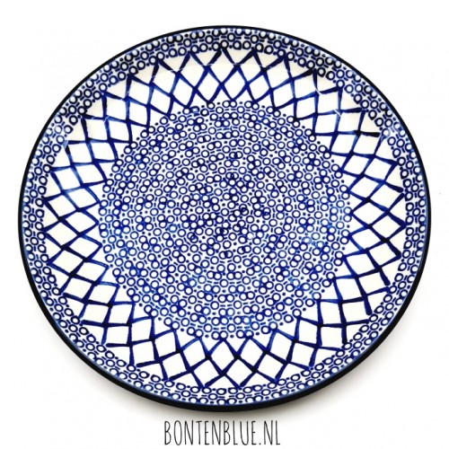 266 Bunzlau Lunch plate Ø 23,5 cm decor 40X 266 Bunzlau Lunch plate Ø 23,5 cm decor 40X