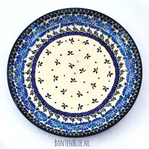 266 Bunzlau Lunch plate Ø 23,5 cm decor 752 Violets 266 Bunzlau Lunch plate Ø 23,5 cm decor 752 Violets