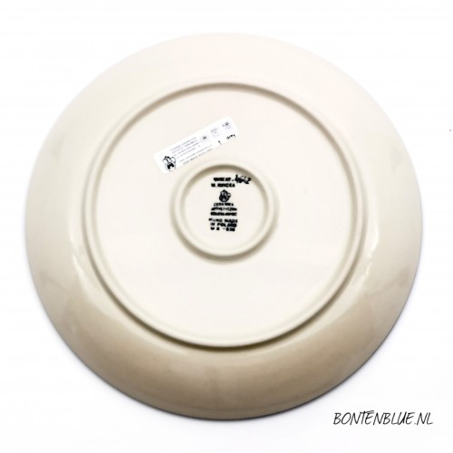 266 Bunzlau Lunch plate Ø 23,5 cm decor Unikat 4642X