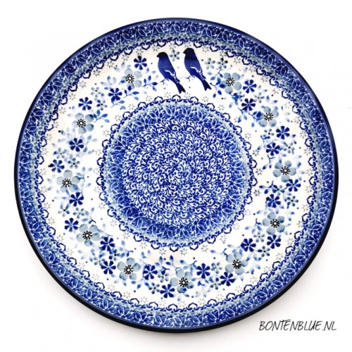 266 Bunzlau Lunch plate Ø 23,5 cm decor Unikat 4781X