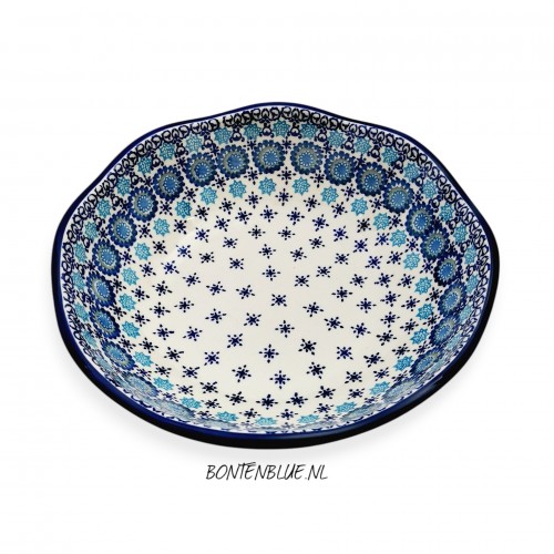 273 Bunzlau Ronde schaal L Ø 25,5 cm decor 3359X