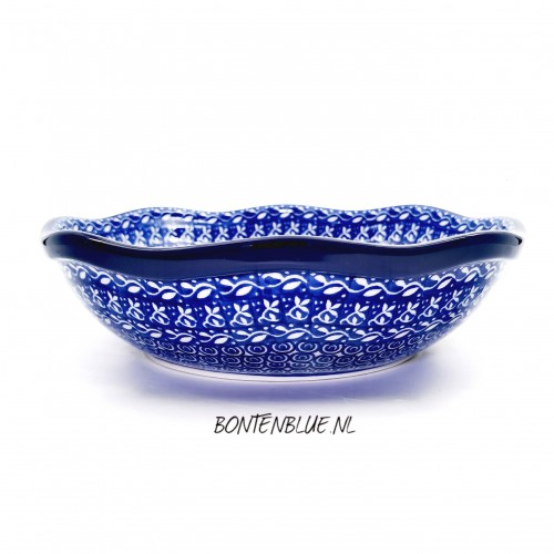 273 Bunzlau Ronde schaal L Ø 25,5 cm decor 905X