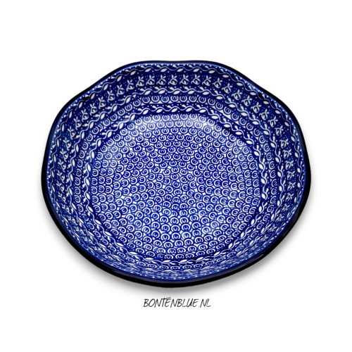 273 Bunzlau Ronde schaal L Ø 25,5 cm decor 905X