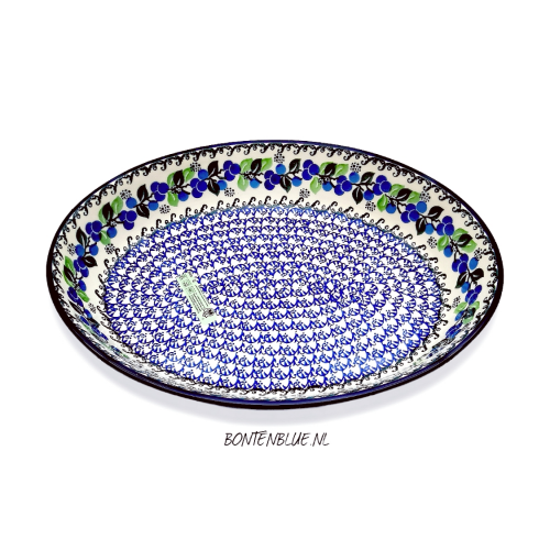 297 Bunzlau Oval dish XL 2 Liter decor 1416X 297 Bunzlau Oval dish XL 2 Liter decor 1416X