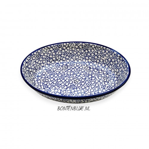 299 Bunzlau Ovale schaal M decor 3355X