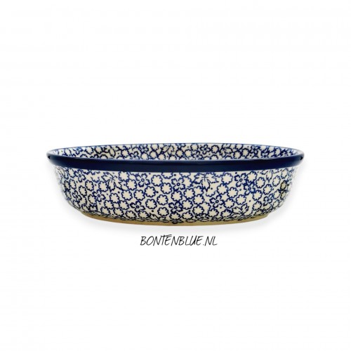 299 Bunzlau Ovale schaal M decor 3355X