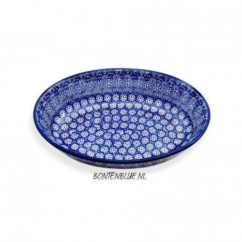 299 Bunzlau Ovale schaal M decor 884X Lace