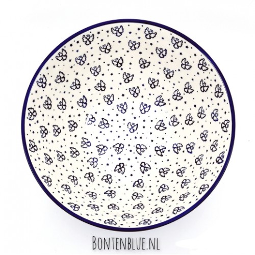 056 Bunzlau Original bowl XL Ø 23,5 cm decor 1411X Kerst
