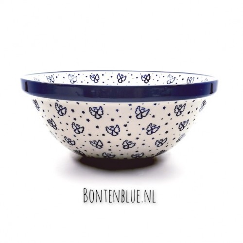 056 Bunzlau Original bowl XL Ø 23,5 cm decor 1411X Kerst