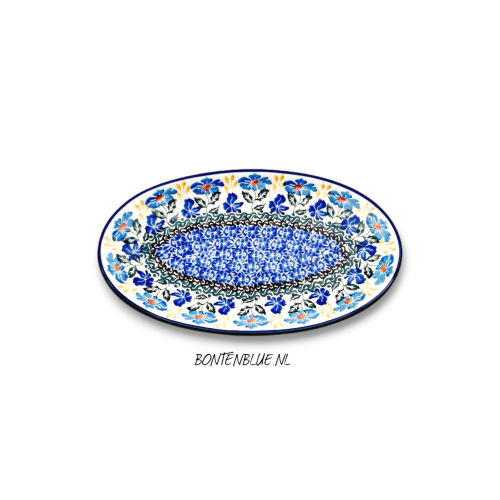 301 Bunzlau Serveerschaal XS decor 1643X 301 Bunzlau Serveerschaal XS decor 1643X