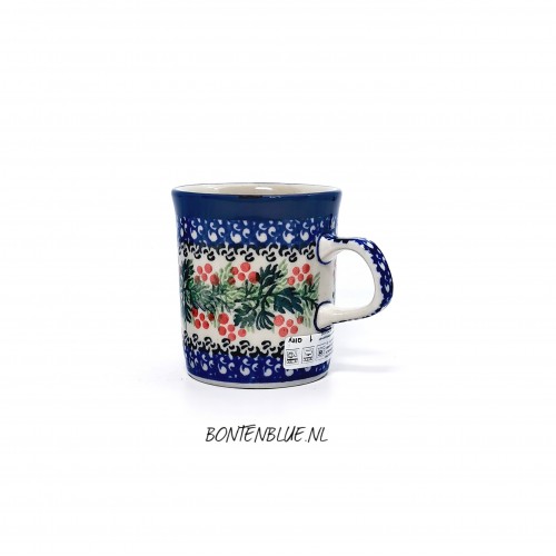 328 Bunzlau Straight mug 150 ml decor 2650X Kerst