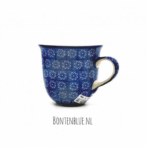 342 Bunzlau Tulip mug 180 ml decor 1548X  342 Bunzlau Tulip mug 180 ml decor 1548X