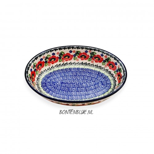 351 Bunzlau Ovale schaal S decor 