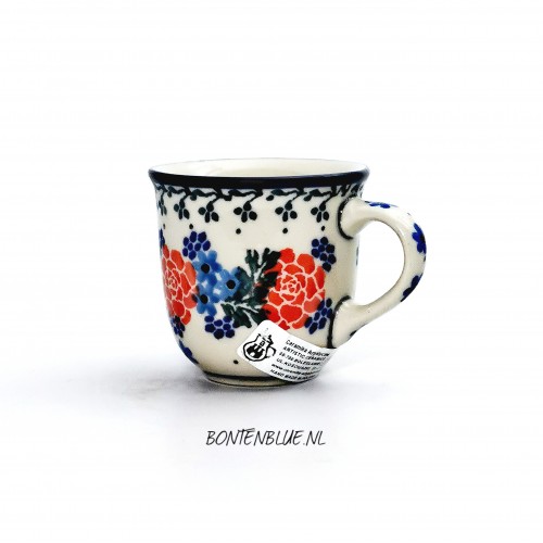 377 Bunzlau Espresso mug 70 ml decor 1528X Double Delight 377 Bunzlau Espresso mug 70 ml decor 1528X Double Delight