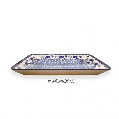 399 Bunzlau Serving dish L 21,5 x 27,5 cm decor 2900X