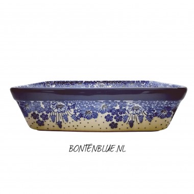 404 Bunzlau Ovenschaal M 1,8 Liter decor 1975X